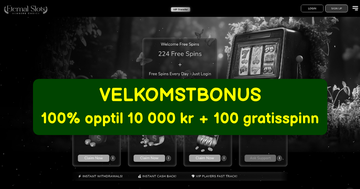 Eternal Slots Casino banner